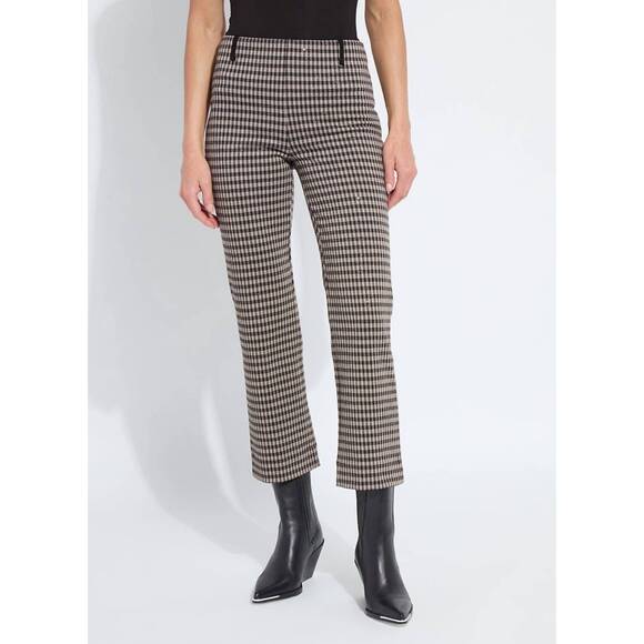 NEW LYSSE colleen ankle pant in metallic